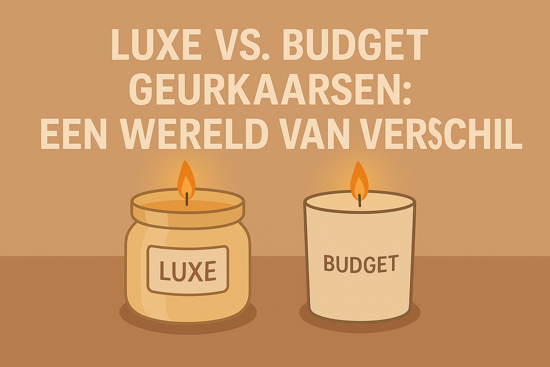 Luxe vs. Budget Geurkaarsen: Een Wereld van Verschil