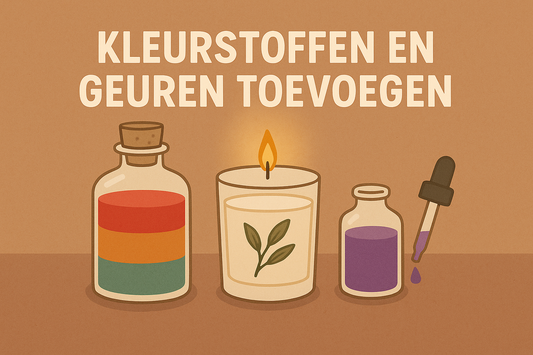 Kleurstoffen en geuren toevoegen